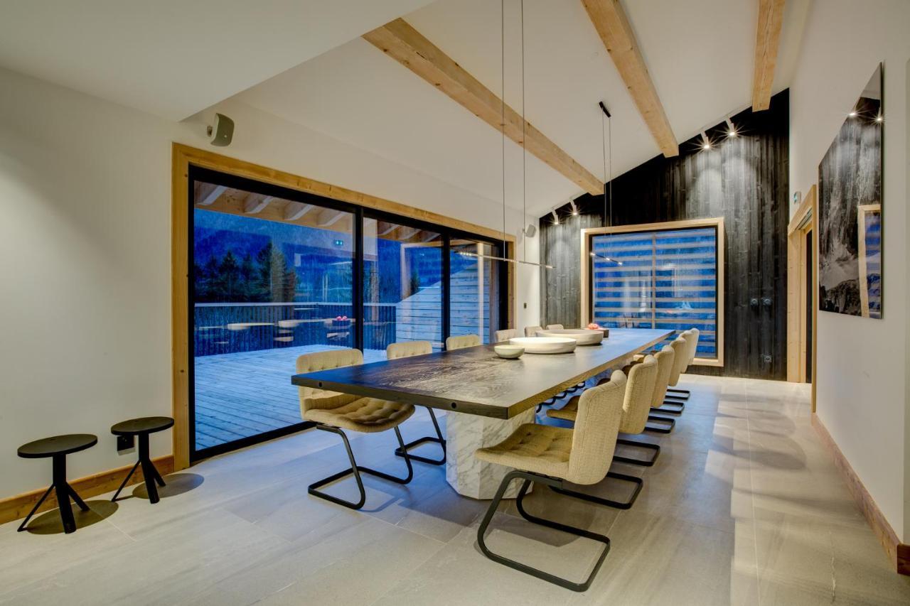 Le Chalet Mont Blanc Les Houches Buitenkant foto