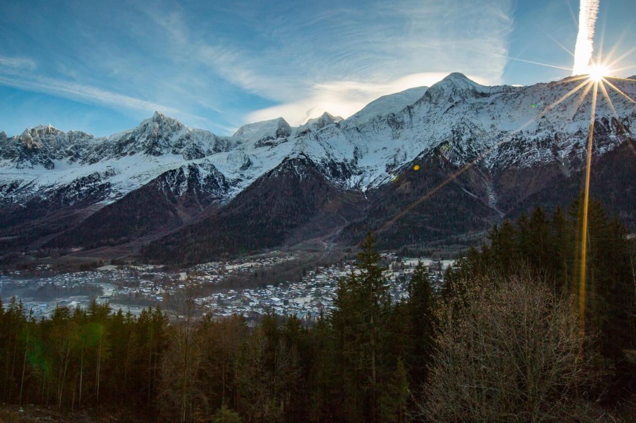 Le Chalet Mont Blanc Les Houches Buitenkant foto