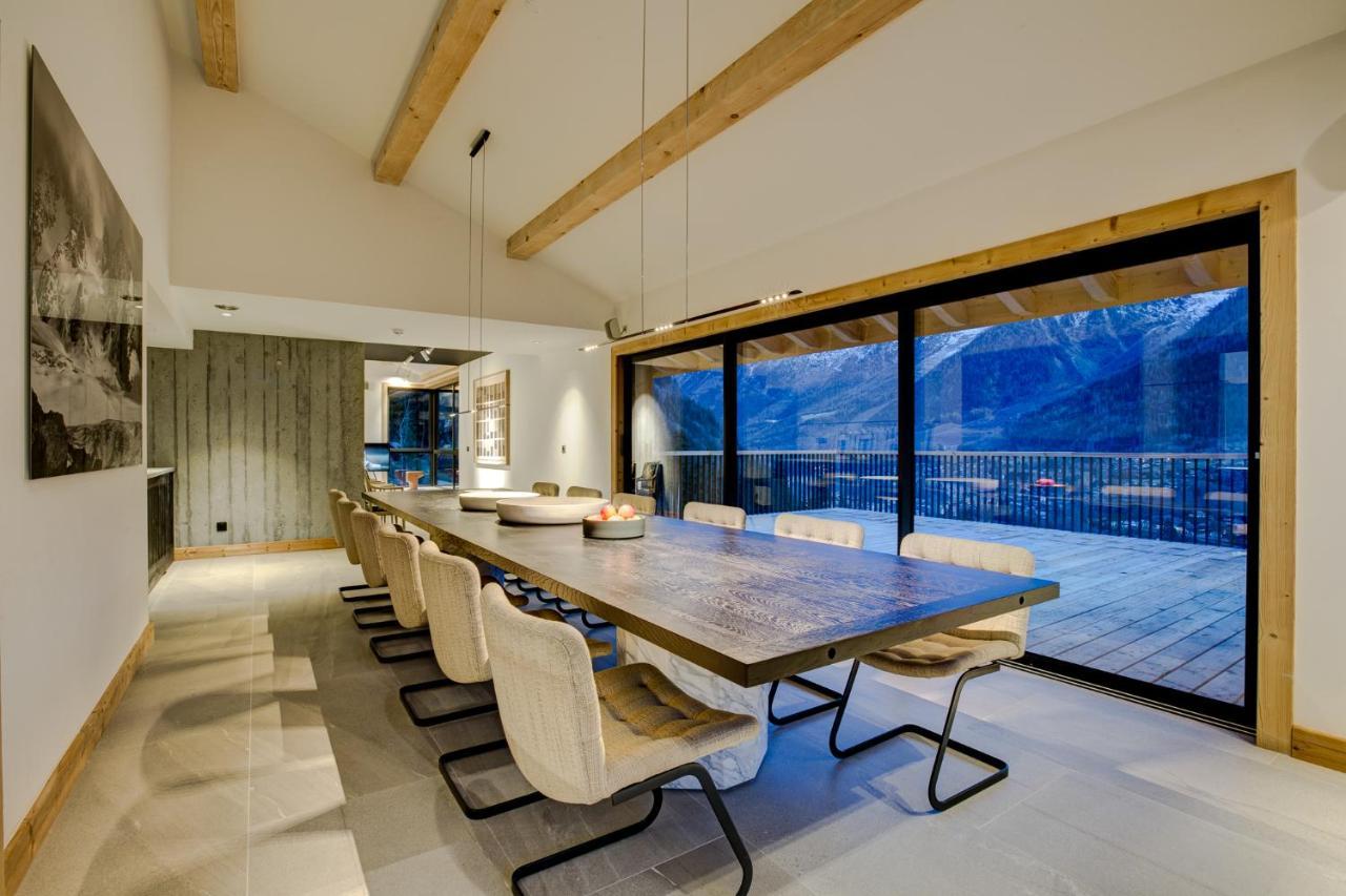 Le Chalet Mont Blanc Les Houches Buitenkant foto