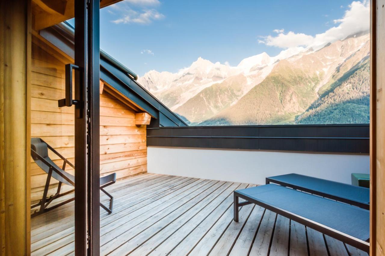 Le Chalet Mont Blanc Les Houches Buitenkant foto