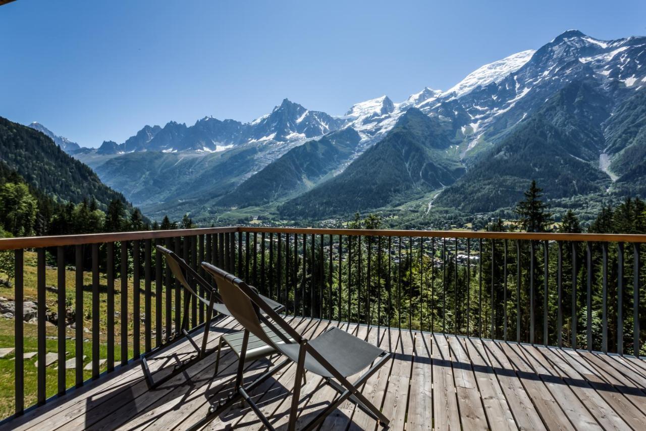 Le Chalet Mont Blanc Les Houches Buitenkant foto