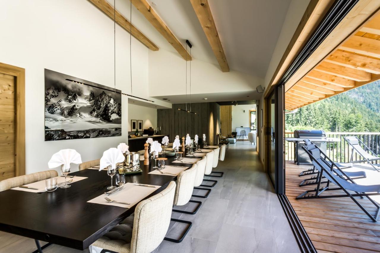 Le Chalet Mont Blanc Les Houches Buitenkant foto