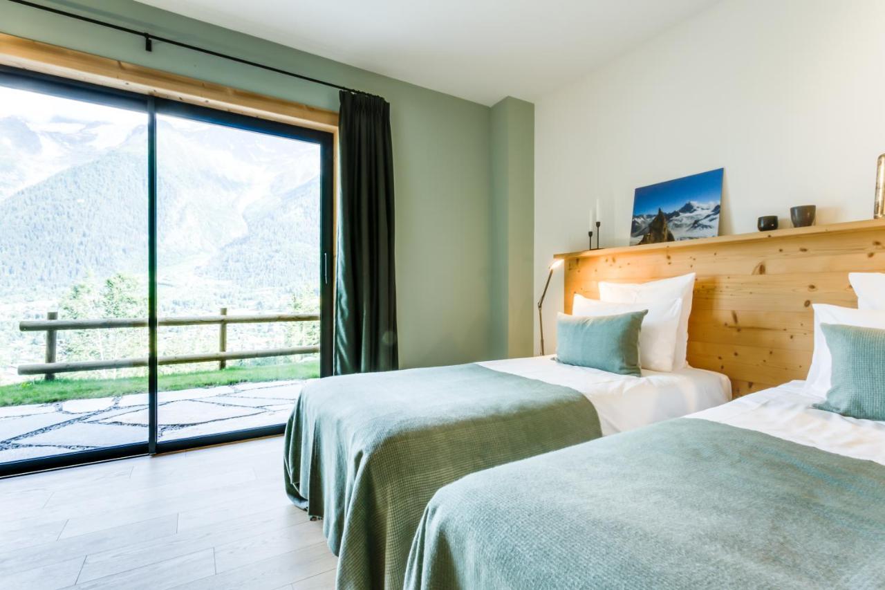 Le Chalet Mont Blanc Les Houches Buitenkant foto