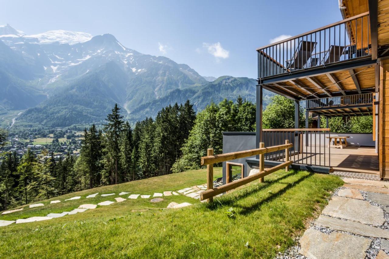 Le Chalet Mont Blanc Les Houches Buitenkant foto