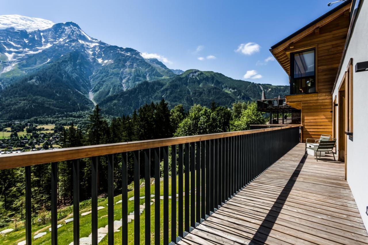 Le Chalet Mont Blanc Les Houches Buitenkant foto