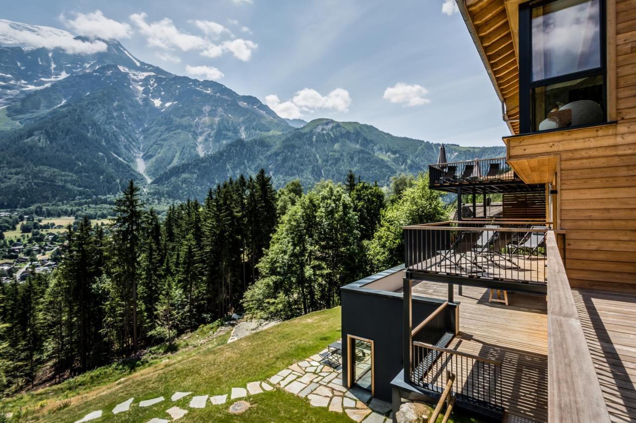 Le Chalet Mont Blanc Les Houches Buitenkant foto