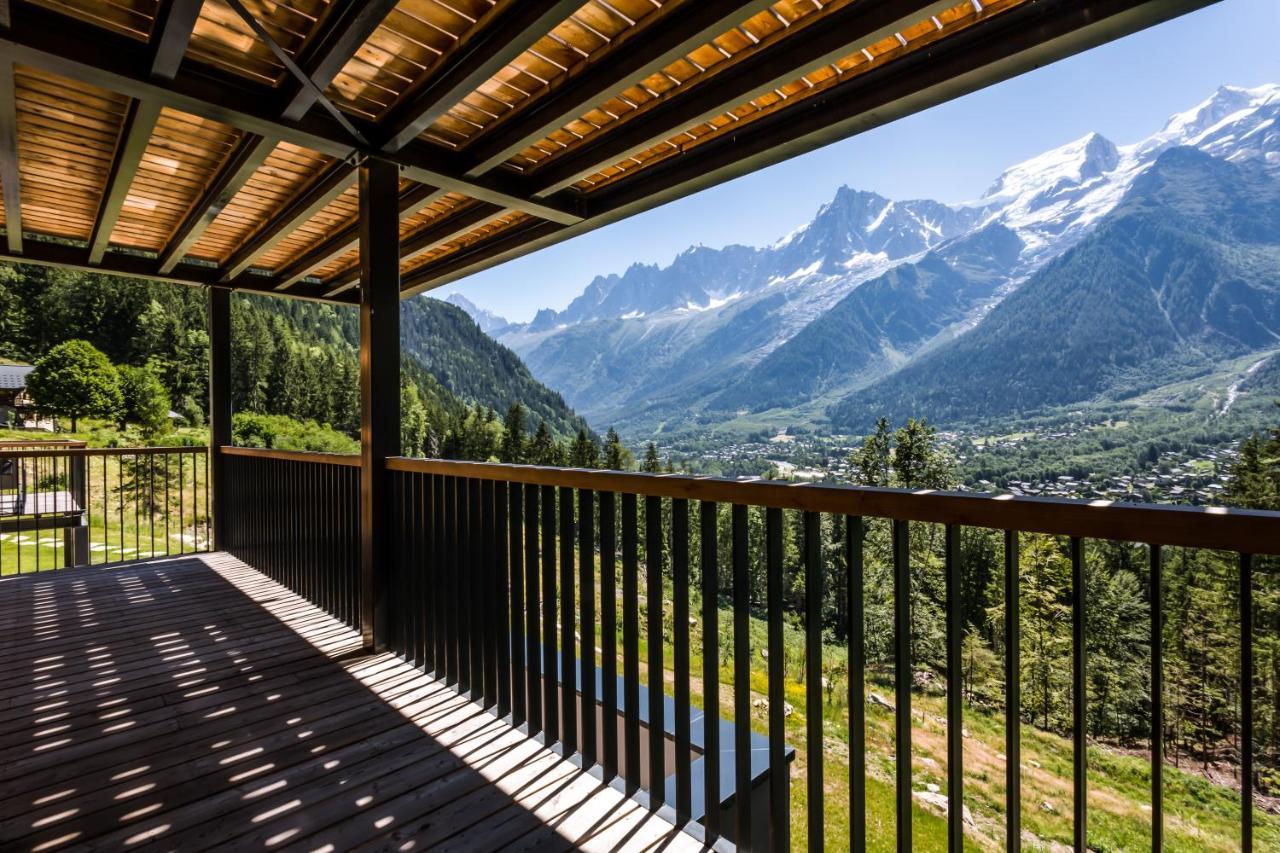 Le Chalet Mont Blanc Les Houches Buitenkant foto