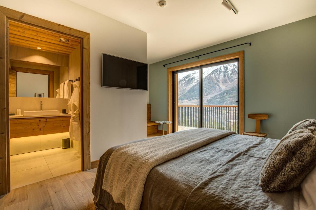 Le Chalet Mont Blanc Les Houches Buitenkant foto