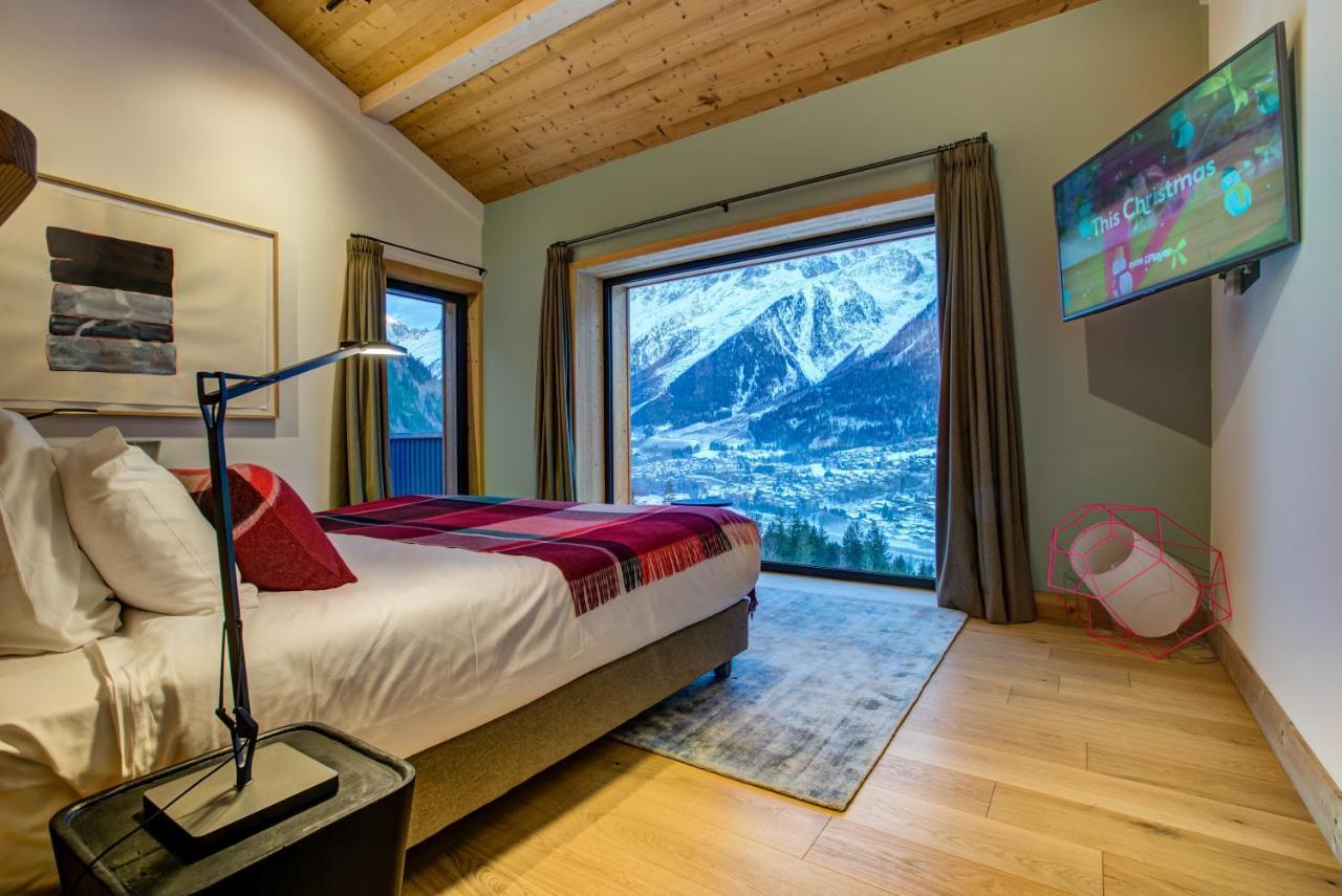 Le Chalet Mont Blanc Les Houches Buitenkant foto