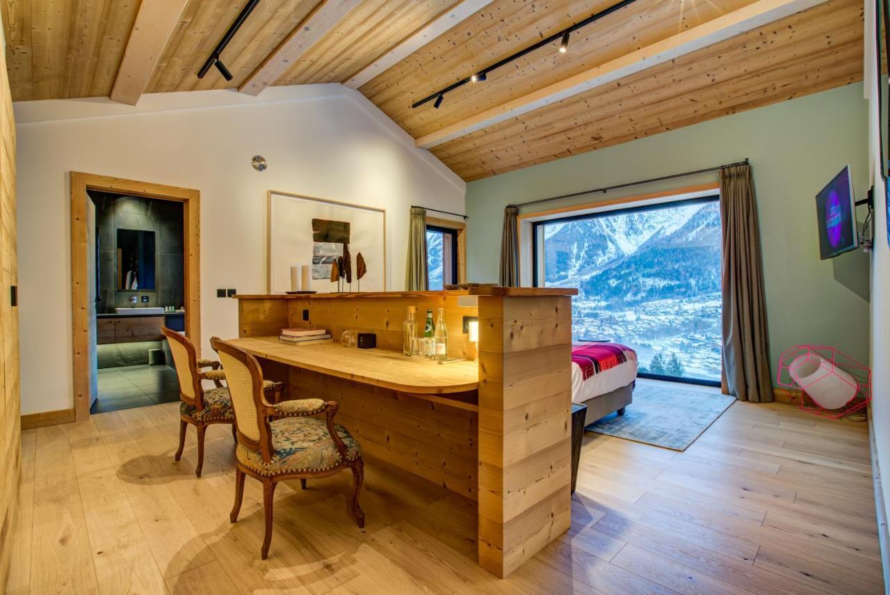 Le Chalet Mont Blanc Les Houches Buitenkant foto